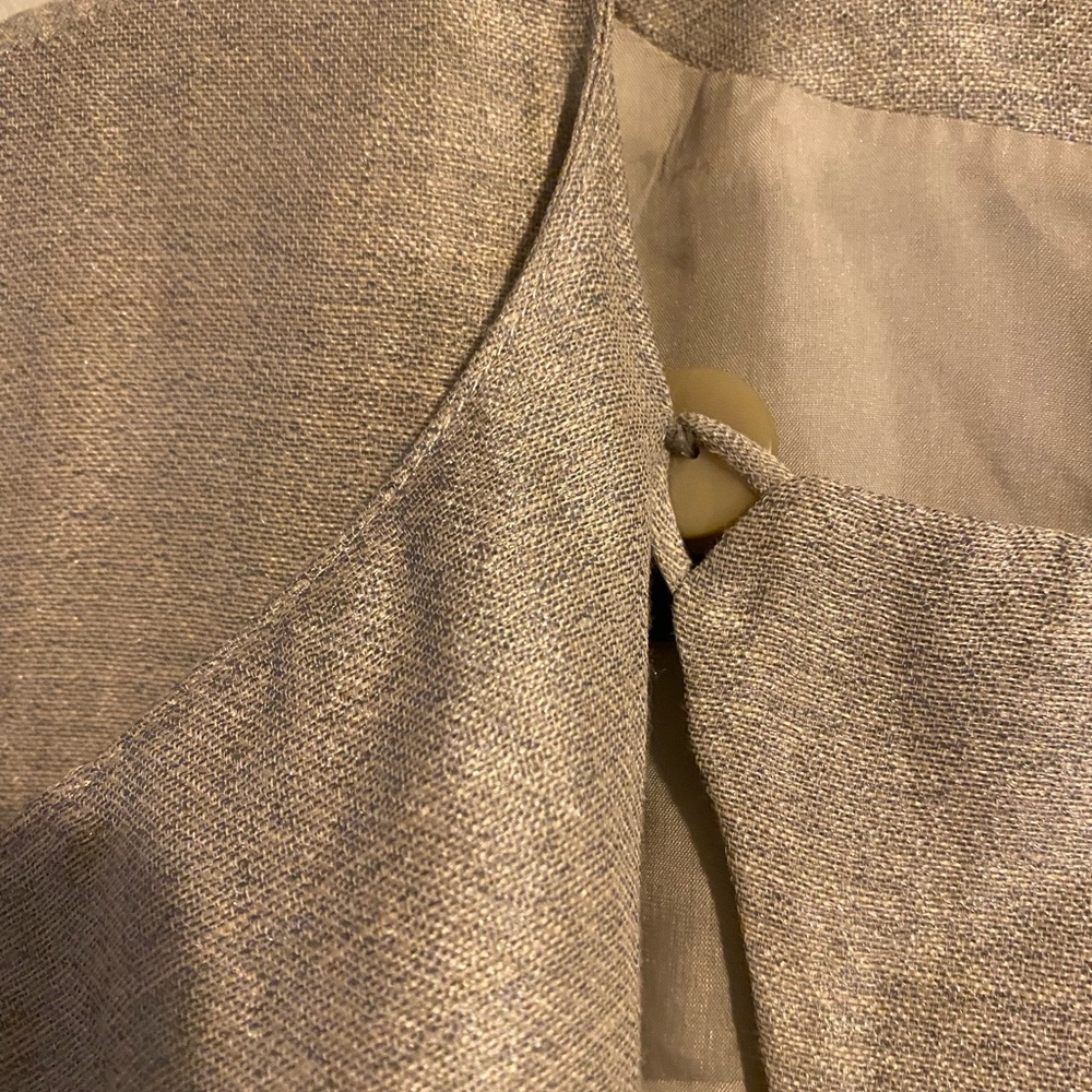 Giorgio Armani Silver Highneck Blazer - Picture 5 of 9